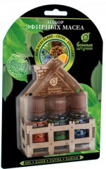 Набор эфирных масел «Банька» (3 масла по 15 мл) - Фото 1