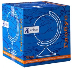 Глобус рельефный политический, диаметр 32 см - Фото 1