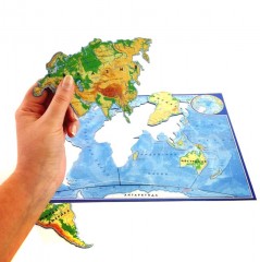 Магнитный пазл «Карта мира» - Фото 5