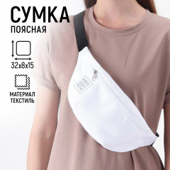 Сумка на пояс «Anti anti social» - Фото 1