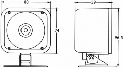Сирена автомобильная BSC-S108 - Фото 3