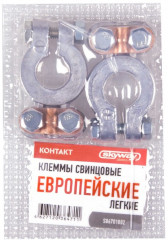 Набор клемм свинцовых европейских - Фото 1