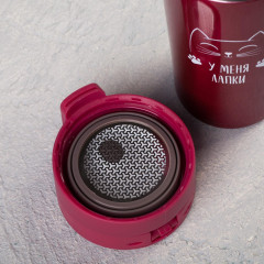 Термостакан с кнопкой «У меня лапки» - Фото 5