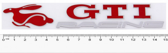 Шильдик «Gti Racing»