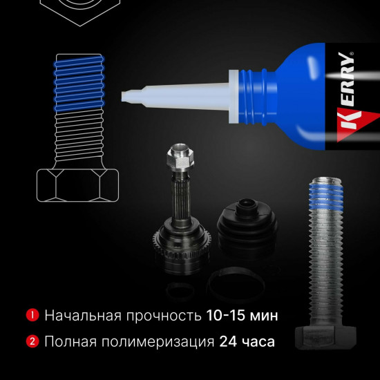 Герметик-фиксатор резьбы разъёмный