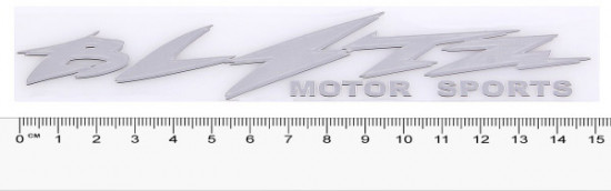 Шильдик «Blitz Motor Sports»