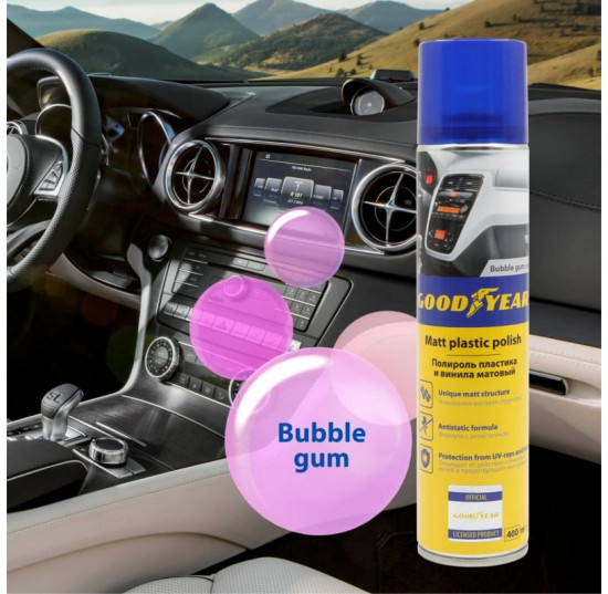 Полироль пластика «Bubble gum»