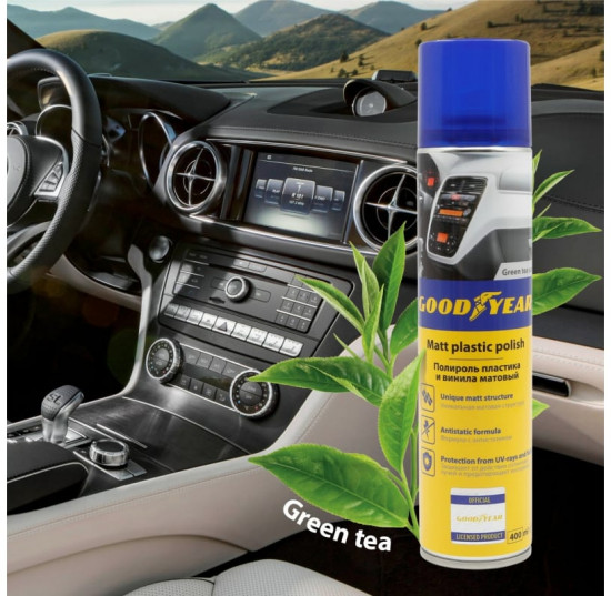 Полироль пластика «Green tea»