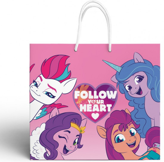 Пакет подарочный «Follow your heart»