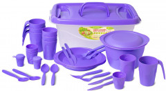 Набор посуды для пикника «Чезаре» на 4 персоны - Фото 2