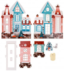 Домик зимний с башенкой - Фото 1