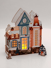 Домик зимний с башенкой - Фото 2