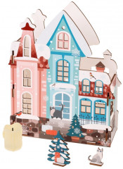 Домик зимний с башенкой - Фото 3