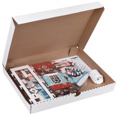 Домик зимний с башенкой - Фото 5