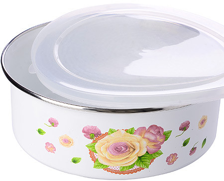 Миска с крышкой «Розы»