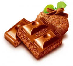 Шоколад пористый молочный без сахара «Шоколадный мусс» - Фото 1