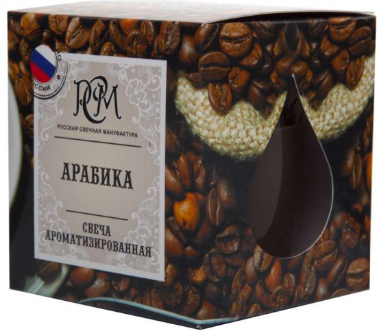 Свеча в стакане «Арабика»