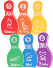 Набор игровой «Кегли животные» - Фото 1