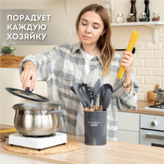 Набор кухонных принадлежностей силиконовых - Фото 10