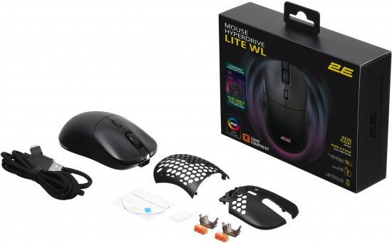 Мышь игровая 2Е «HyperDrive Lite WL»