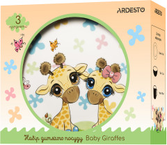 Набор детской посуды «Baby giraffes» - Фото 1