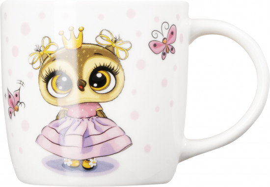 Набор детской посуды «Princess owl»