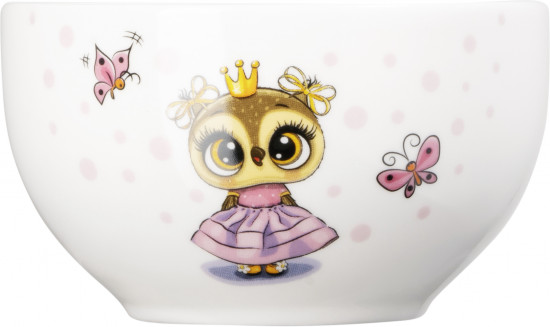 Набор детской посуды «Princess owl»