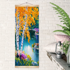 Картина по номерам «Осенняя береза» - Фото 1