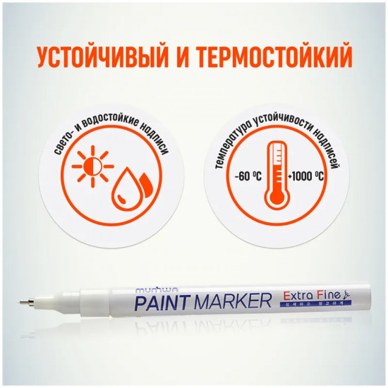 Маркер перманентный «Extra Fine Paint Marker»