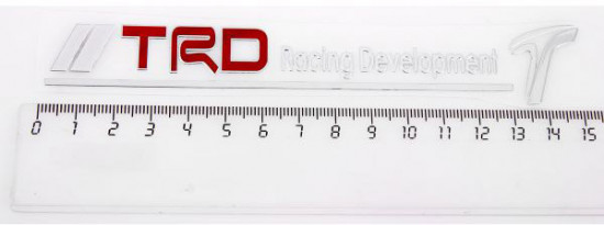 Шильдик «TRD Racing Development»