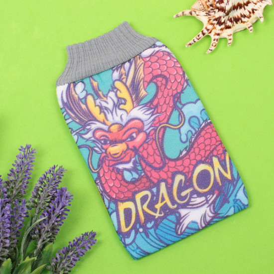 Мочалка-варежка для тела «Dragon»