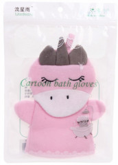 Мочалка-варежка детская «Единорожек Люси» - Фото 5