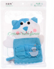 Мочалка-варежка детская «Котёнок Грей» - Фото 2