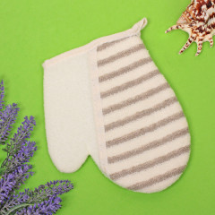 Мочалка-варежка для тела массажная «Bokalli» - Фото 3