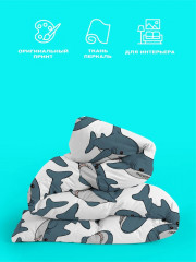 Комплект постельного белья «Plush sharks» - Фото 8