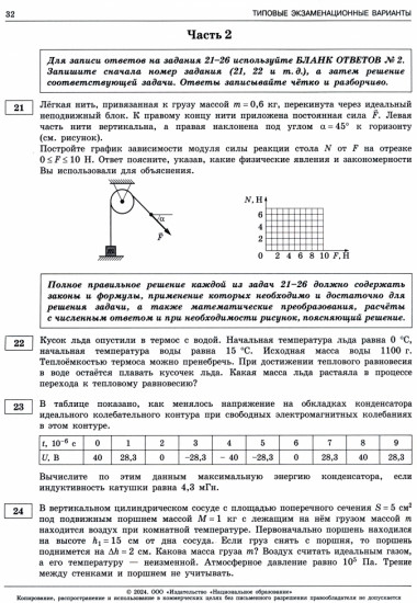 ЕГЭ-2024. Физика