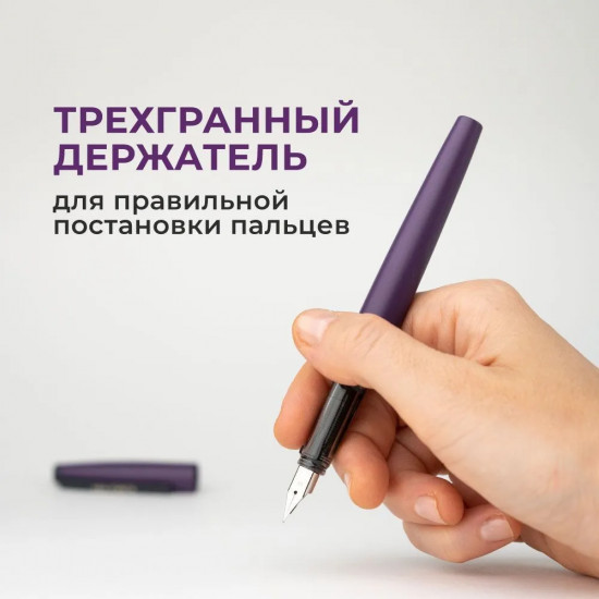 Ручка перьевая с конвертером и картириджами