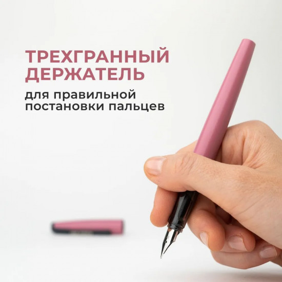 Ручка перьевая с конвертером и картириджами