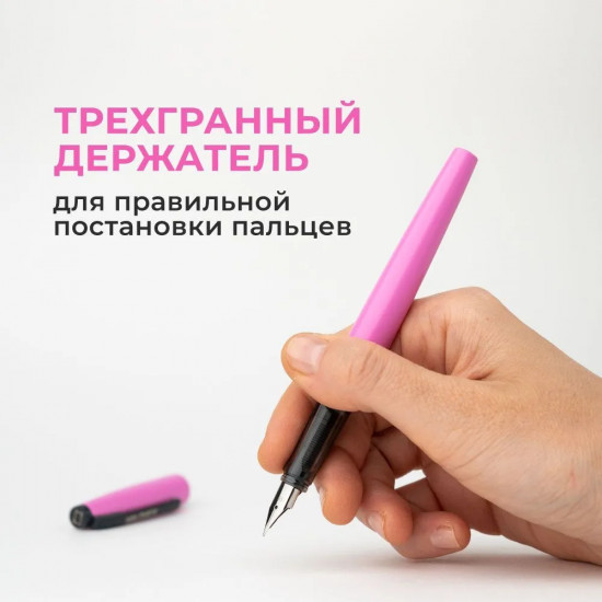 Ручка перьевая с конвертером и картириджами