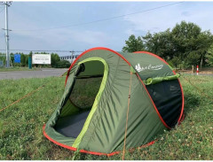 Палатка двухместная автоматическая - Фото 1