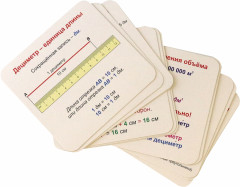 Математика. Периметр. Площадь. Объём. 1-4 классы. 12 обучающих карточек - Фото 1