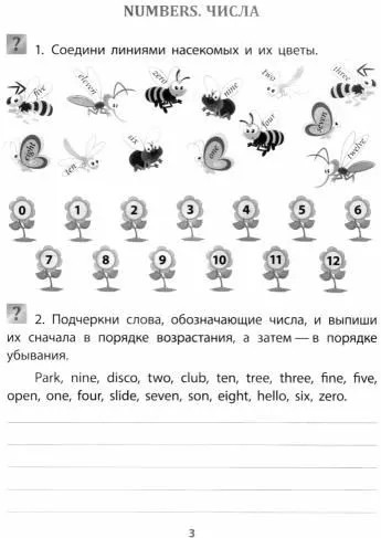 Английский язык. Лексика. 2-4 класс