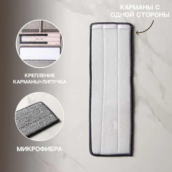 Насадка для швабры с отжимом