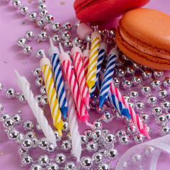 Набор свечей для торта с держателями - Фото 7