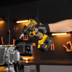 Гайковерт ударный аккумуляторный бесщеточный Denzel CIW-IB-300 - Фото 16