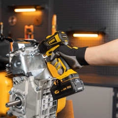 Гайковерт ударный аккумуляторный бесщеточный Denzel CIW-IB-300 - Фото 18