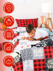 Комплект постельного белья «Рок музыка» - Фото 3