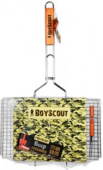 Решетка-гриль для стейков с вилкой (75х45х2,5 см) - Фото 1