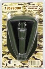 Лопатка складная металлическая в чехле - Фото 2