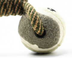 Игрушка для собак, канат и 2 мяча - Фото 2